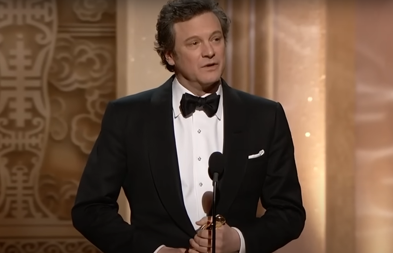 Colin Firth wins Best Actor at the 83rd Oscars for "The King's Speech"